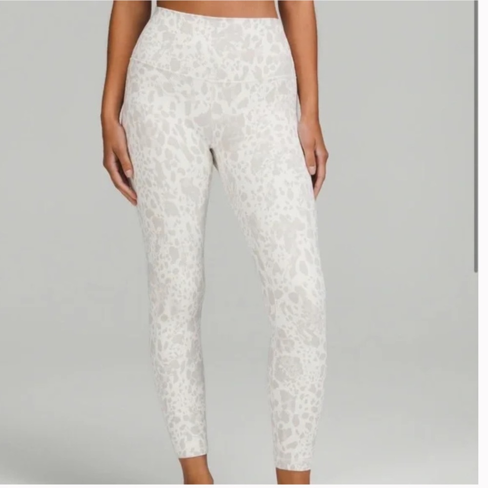 Lululemon Snow Leopard Align Leggings
